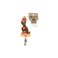 XMAS ROO ORNAMENT CANDY AND BELL