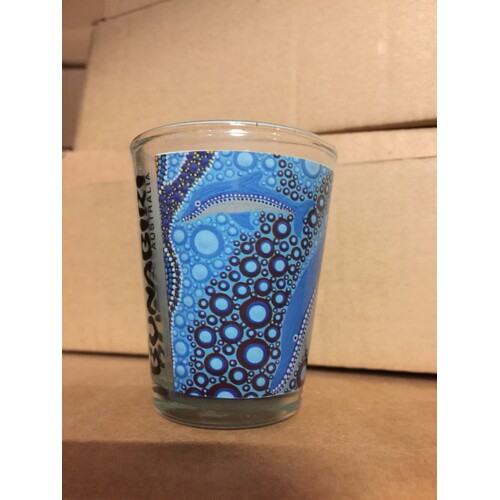 SHOT GLASS, C.J DOLPHIN DREAM (12X)