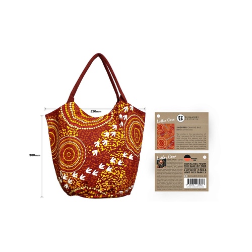 SHOPPER BAG, LUTHER CORA, DRY