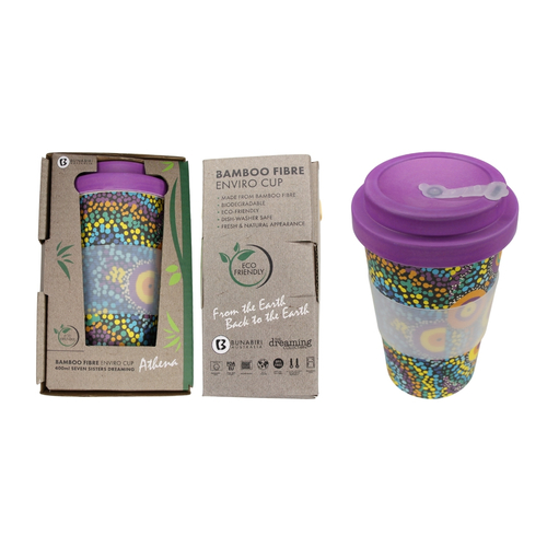 COFFEE CUP, BAMBOO ENVIRO SEVEN SISTERS DREAMING