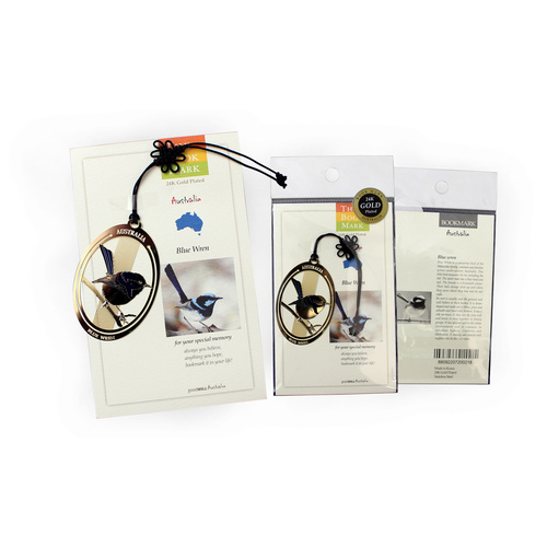 BOOKMARK, BLUE WREN G/P