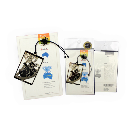 BOOKMARK, KOALA 24K G/P S/S