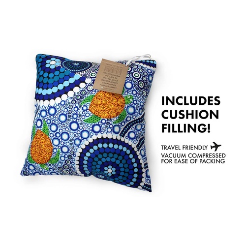 CUSHION, COLIN JONES COLOURS OF THE REEF