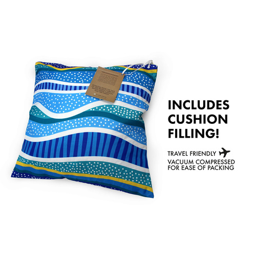 CUSHION, JEDESS HUDSON RAINBOW REEF 
