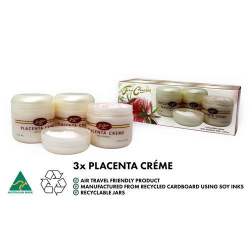 PLACENTA VIT E CREME 100GM 3 PACK