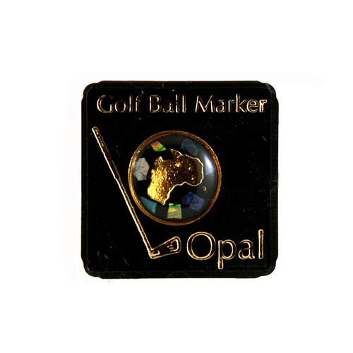 GOLF MARKER, MAP OPAL CHIP