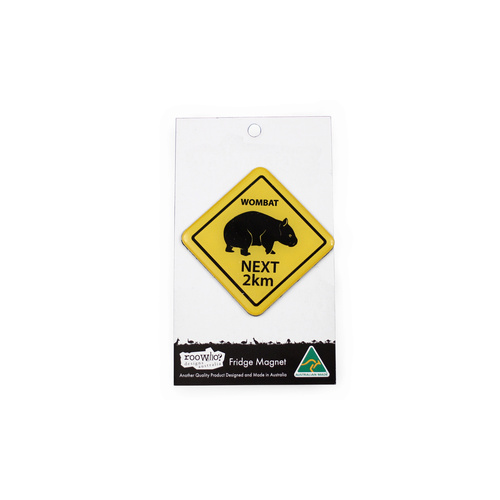 MAGNET, DOME R/SIGN WOMBAT (10)
