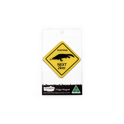 MAGNET, DOME R/SIGN PLATYPUS (10)